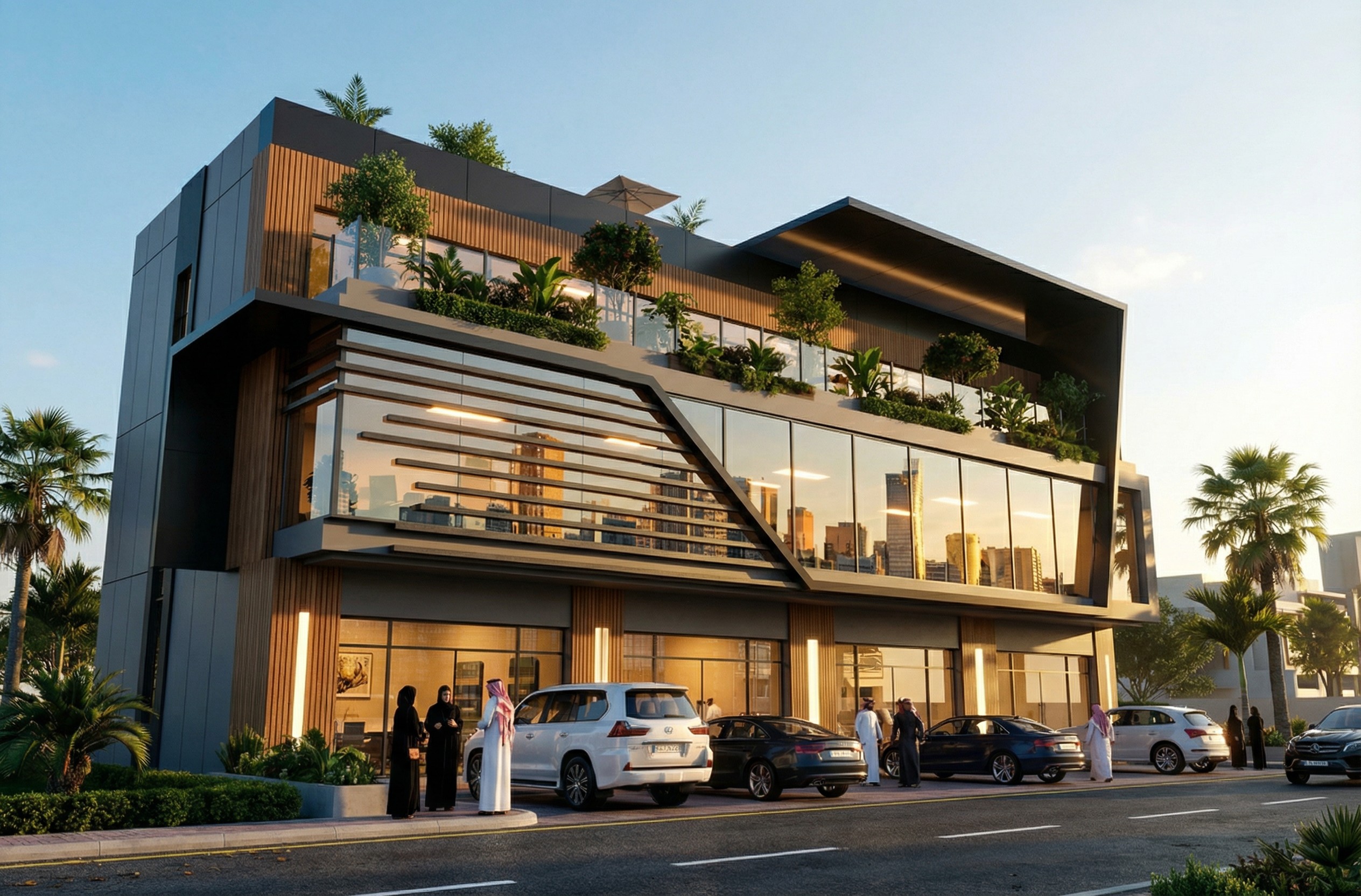 Boutique Office with Rooftop Garden