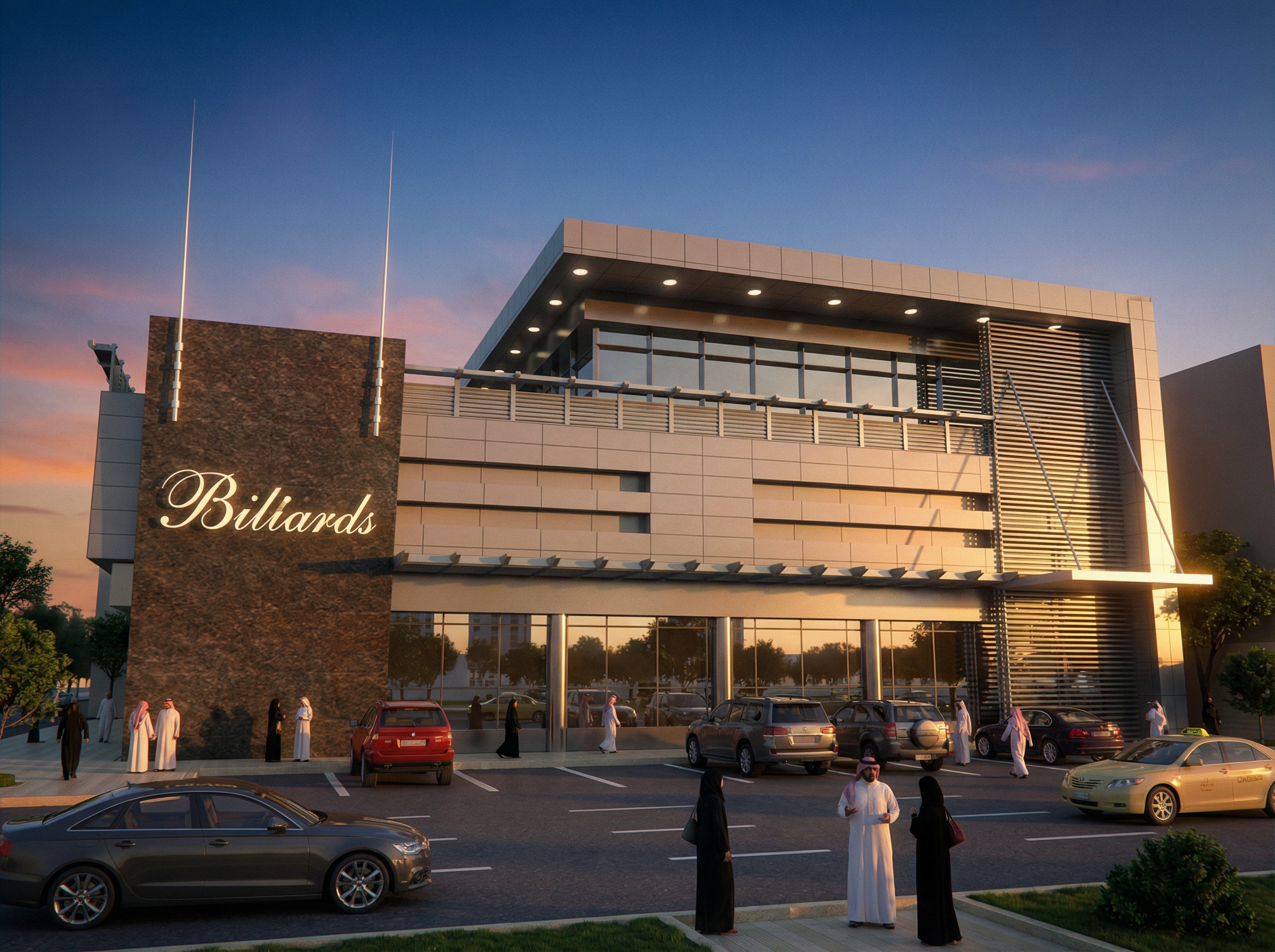 Mixed-Use Commercial Building