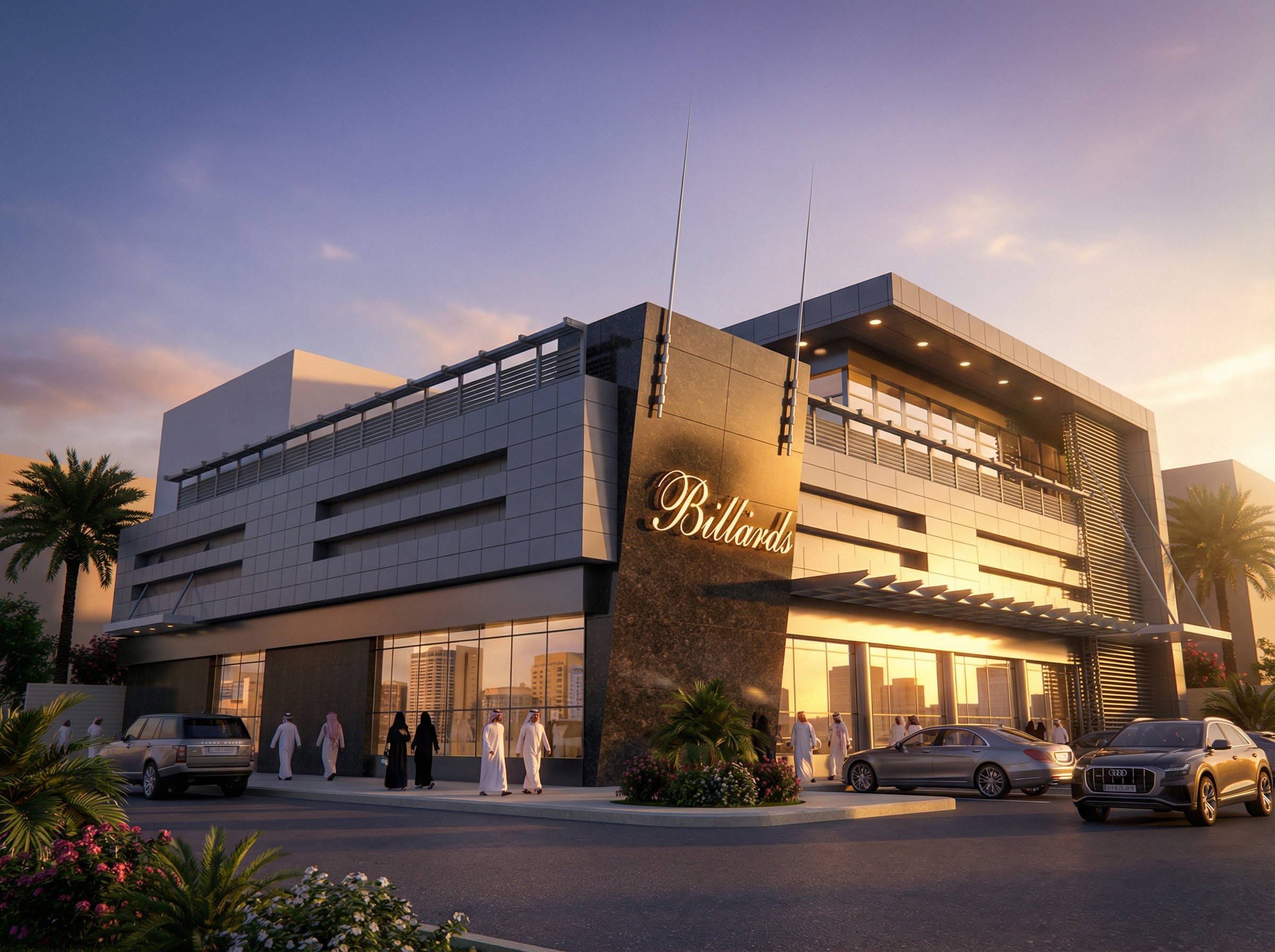 Mixed-Use Commercial Building — alternate angle